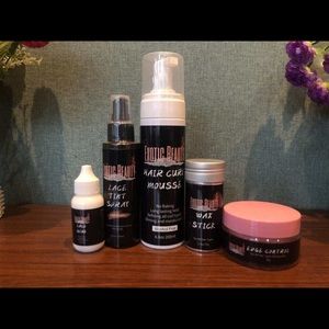 LAYING A WIG DOWN?Gotcha. Lace glue , wax stick tint spray and edge control.